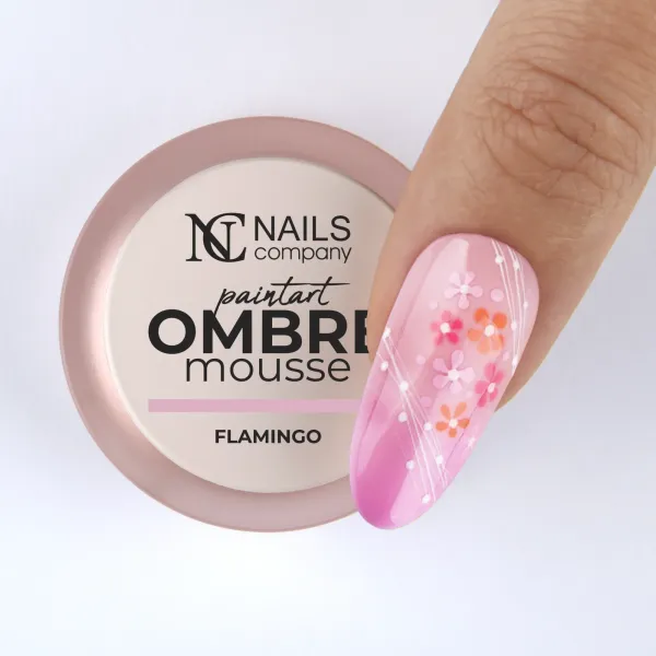 Paint gel rose