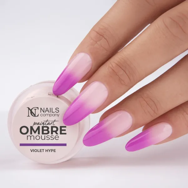 gel paint violet pour les babyboomers et le nailart