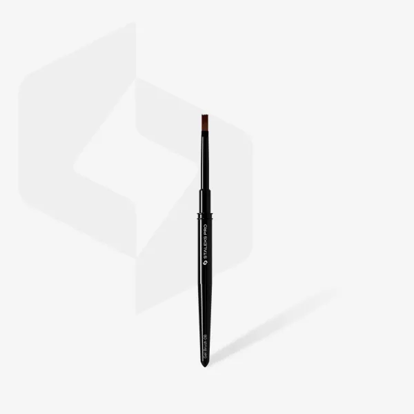 Pinceau droit gel UV Expert 08 - Staleks