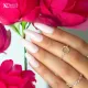 Inspiration ongles blanc laiteux