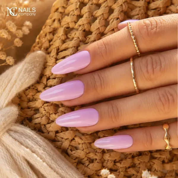 Inspiration ongle nude rose