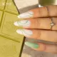 Inspiration vert semi-permanent vert