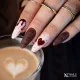 Inspiration vernis marron foncé