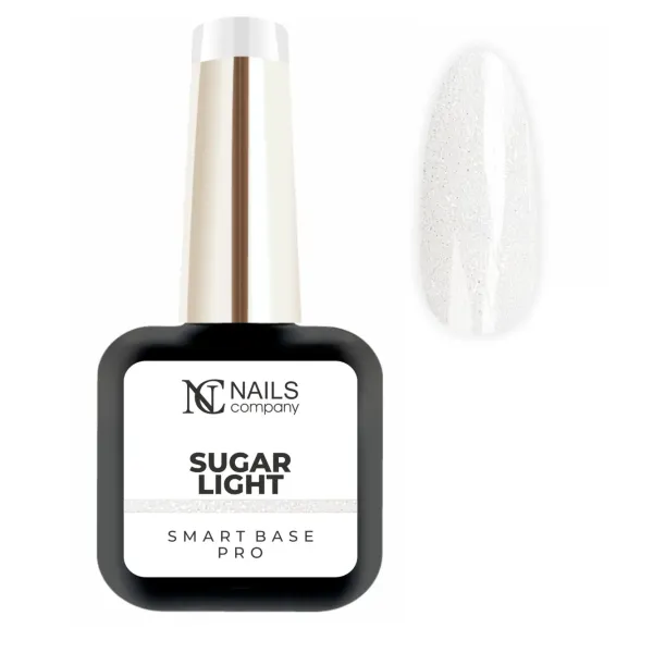 Smart Base Pro blanc laiteux et pailleté Sugar Light