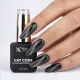 Vernis Semi Permanent Effet Magnétique argenté Cat Code