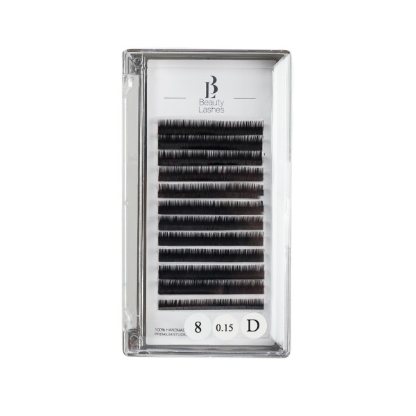 Beauty Lashes 0.15 D taille 8