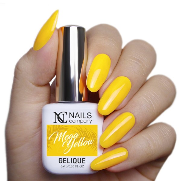 Vernis jaune orangé Mega Yellow