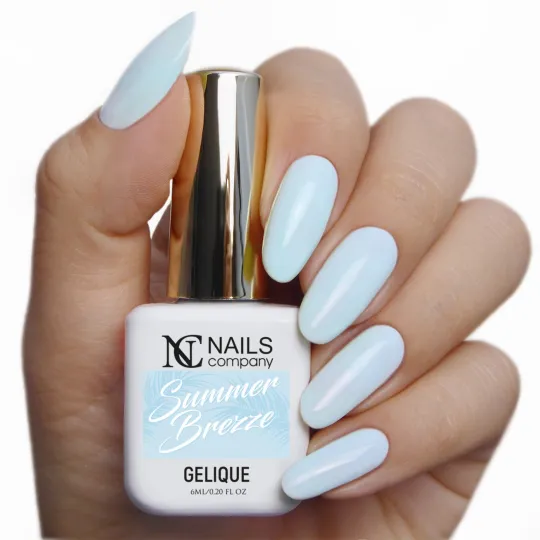 Vernis semi-permanent bleu pastel Feel the Chill