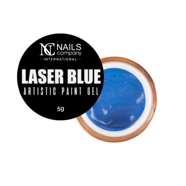 artistic paint gel Laser blue - 5ml