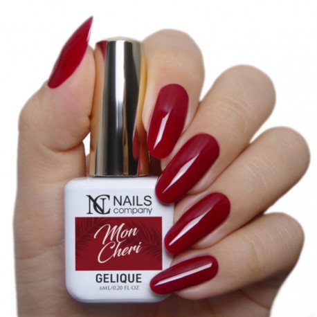 Vernis rouge bordeaux Mon cheri