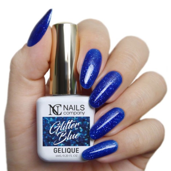 Gelique Glitter Blue 6ml