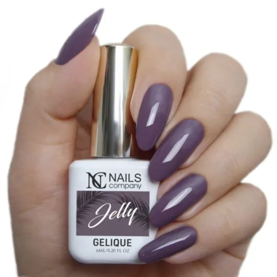 Vernis semi-permanent violet Jelly