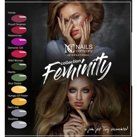 Collection Feminity10 couleurs