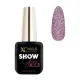 Vernis semi-permanent à paillettes couleur parme réflectives Show Glow 108