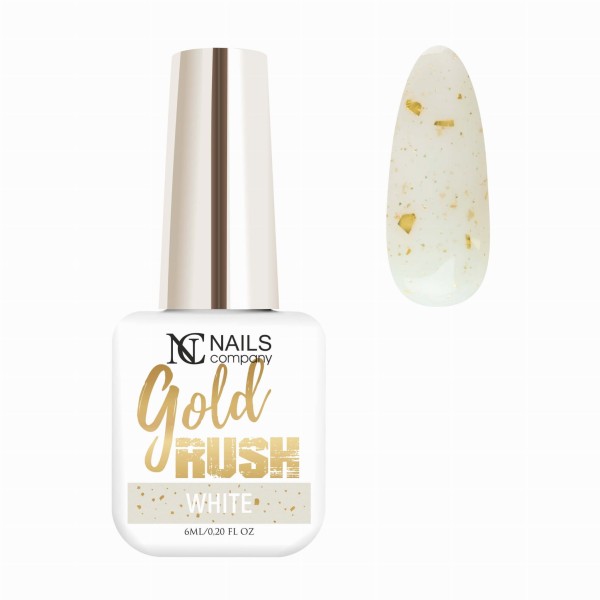 Gelique White GOLD RUSH 6ml