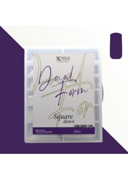 Dual Form Square Down-totally clear 120 pcs