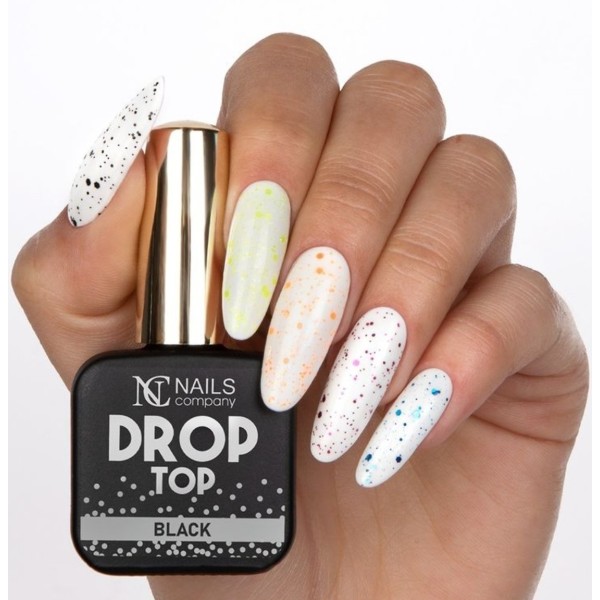 Collection de gel UV de finition Drop Top 6 couleurs