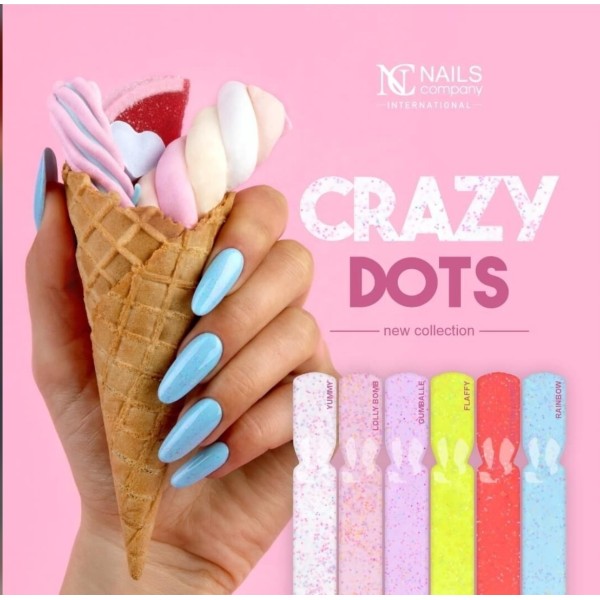 Collection Crazy Dots 6 couleurs