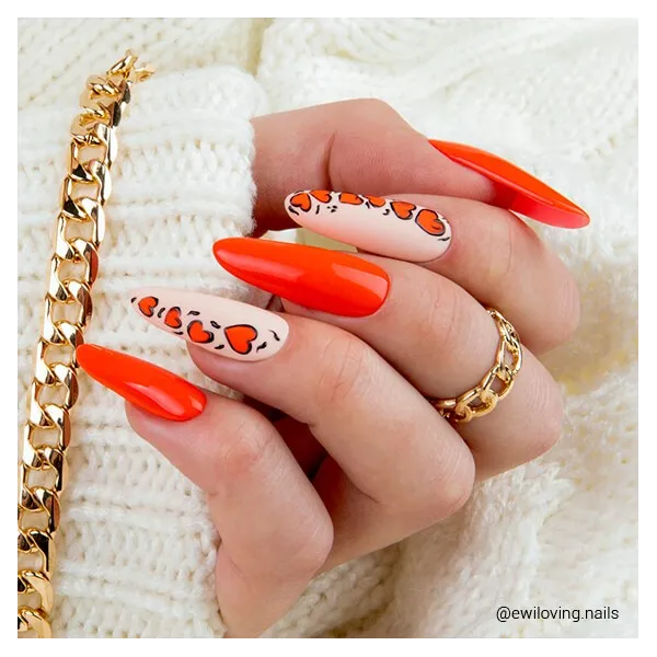 Collection de vernis semi-permanents rouges pour la Saint-Valentin