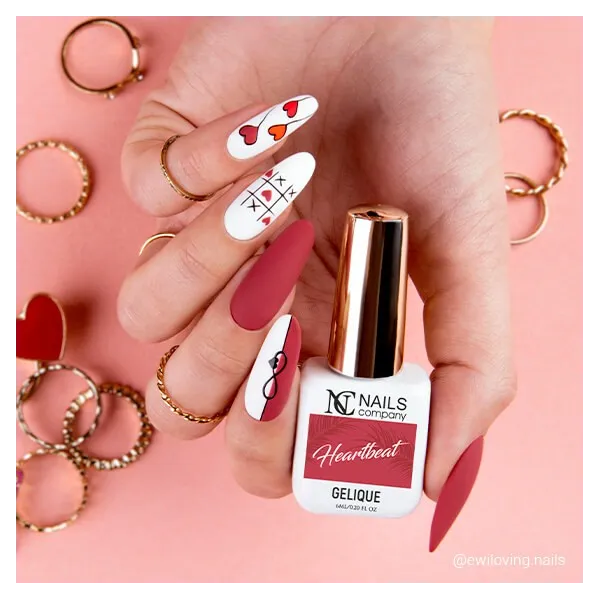 Coffret de vernis rouge