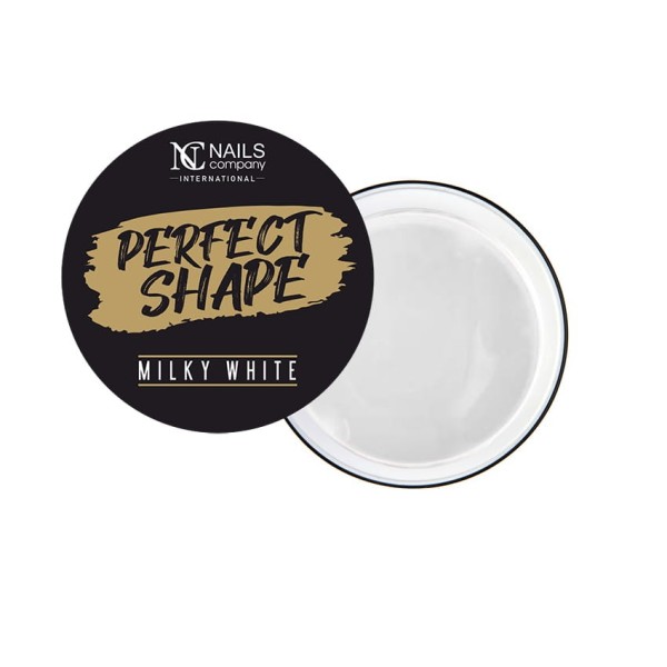 gel UV blanc laiteux Perfect shape milky white15g