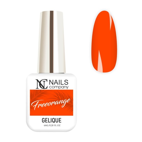 vernis orange Freeorange - Wow nails