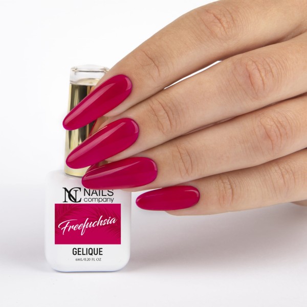 vernis rose fuchsia Freefuchsia - wow nails