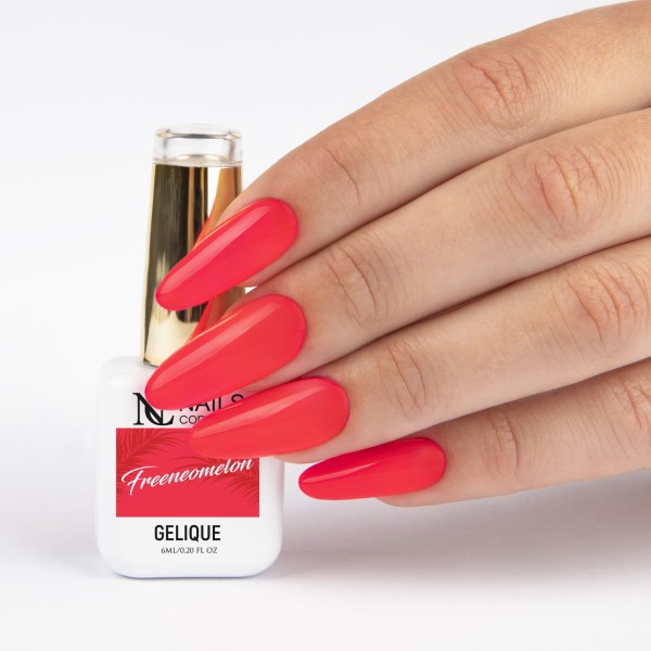 vernis rosé néon Freeneomelon - wow nails