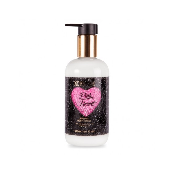 Lotion pour le corps et les mains Pink Heart - 300ml