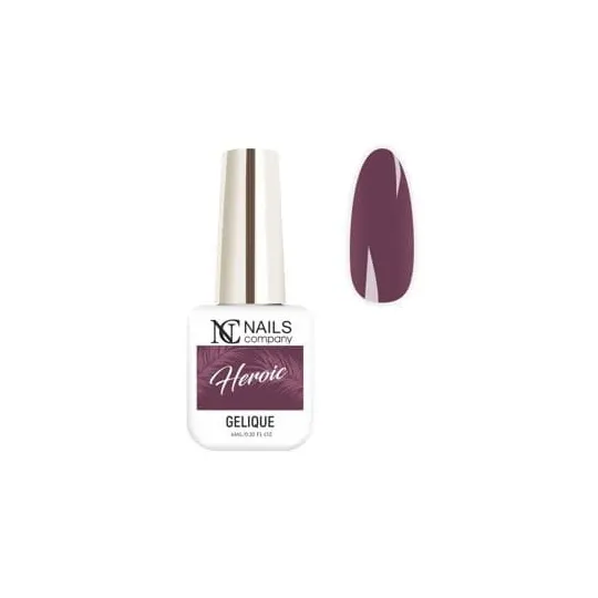 Vernis semi permanent violet Heroic, collection Feminity