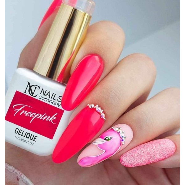 vernis rose fluo Freepink - Wow nails