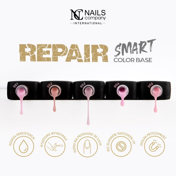 Base SMART Repair numéro 5, rubber facile d'application en 11ml