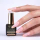 Vernis orange pailleté Nice Nails - Princess Satin