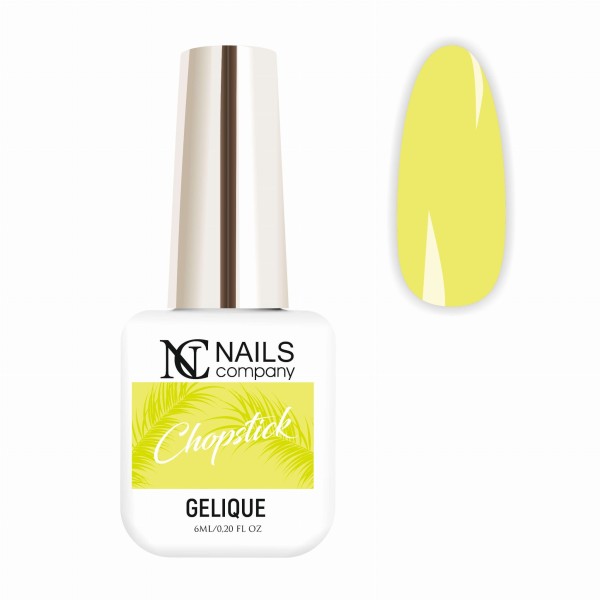 Vernis semi-permanent jaune néon Chopstick