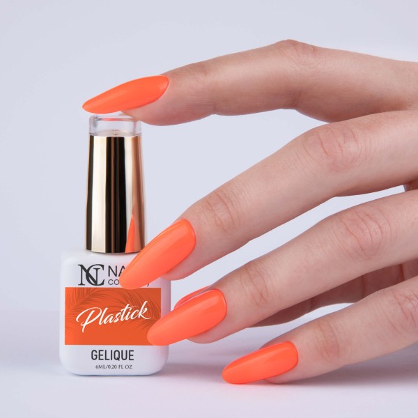 Gel UV orange néon Plastick