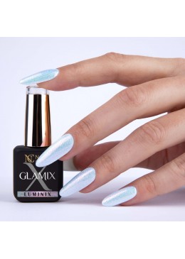 gel UV effet sirène bleu Luminix