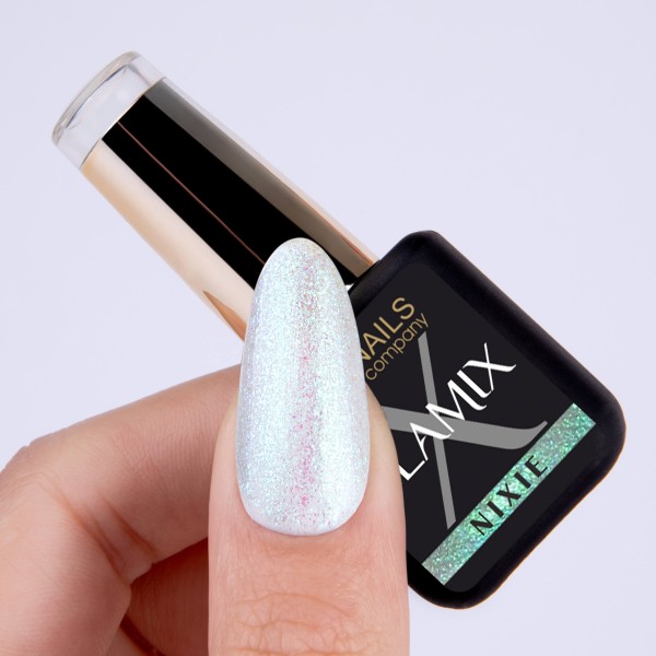 gel uv effet sirène vert Nixie