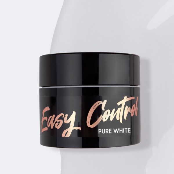 Gel UV ongle auto égalisant Easy Control Pure White - 50g