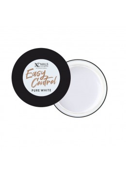 Gel UV ongle auto égalisant Easy Control Pure White - 15g