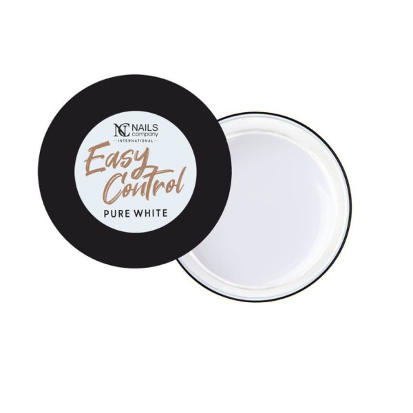 Gel UV ongle auto égalisant Easy Control Pure White - 15g