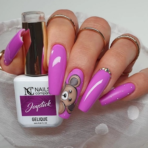 vernis violet néon Joystick