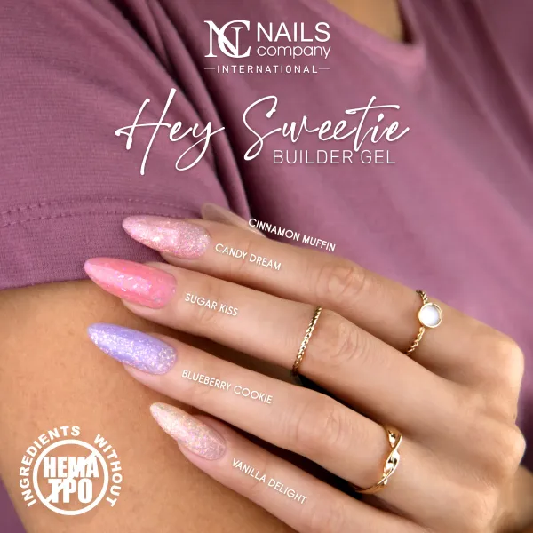 Gels UV de Construction Pailleté Sans Hema