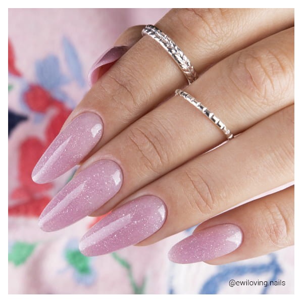 gel uv ongle pailleté Glamour Gel Pink 15g