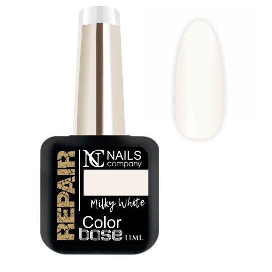 Rubber base Milky White 11ml, blanc laiteux