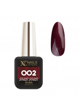 vernis rouge pailleté Blink blink 002 6ml