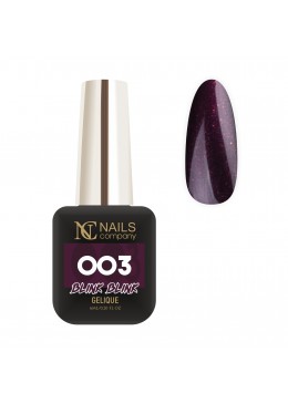 vernis semi permanent violet pailleté Blink blink 003 6ml