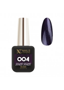 vernis semi permanent violet pailleté Blink blink 004 6ml