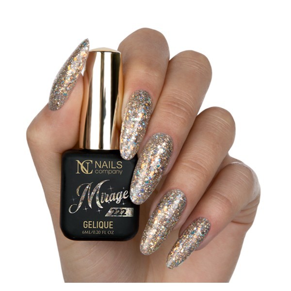 Collection glitter nails Mirage 6 couleurs