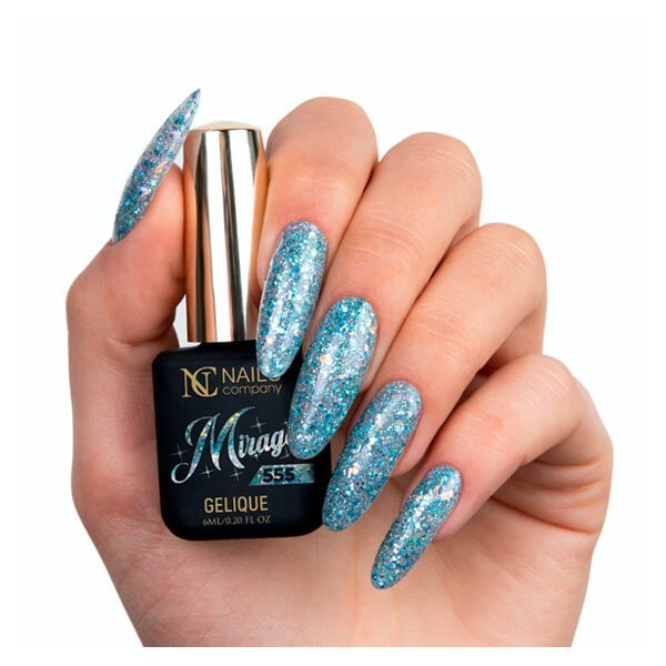 Collection glitter nails Mirage 6 couleurs