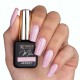 Vernis semi-permanent rose effet fibre Jersey - Moher